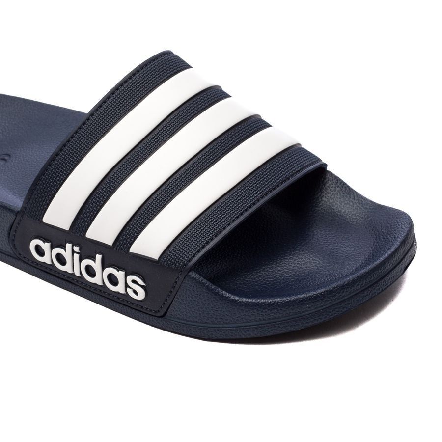 adidas adilette Shower Cloudfoam - Bleu Marine/Blanc