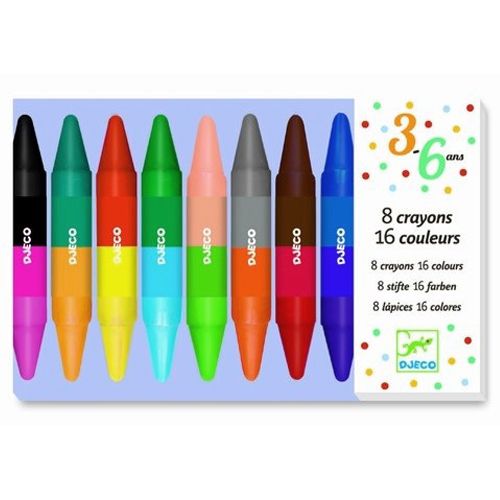 Djeco dubbele wascokrijtjes DJ08874