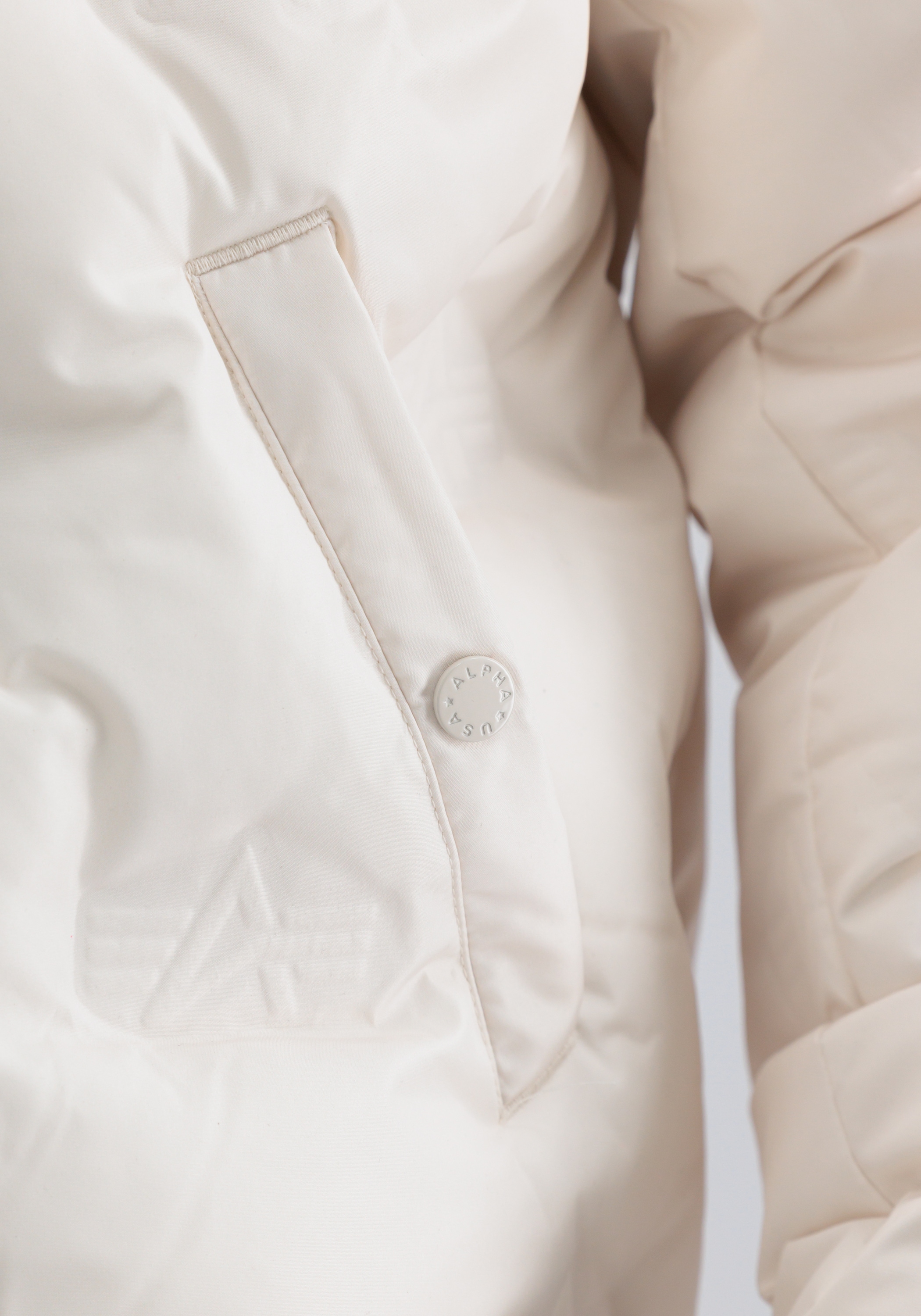 Alpha Industries Winterjacke »Hooded Logo Puffer«
