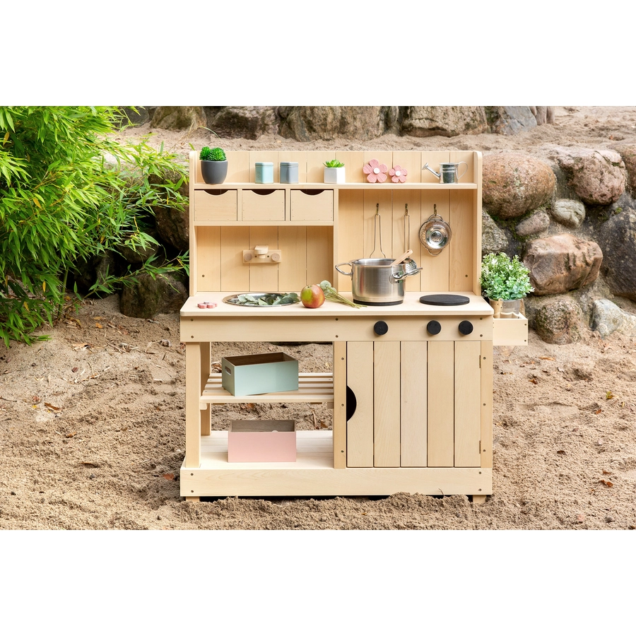 MUDDY BUDDY® Matschküche Explorer, natur