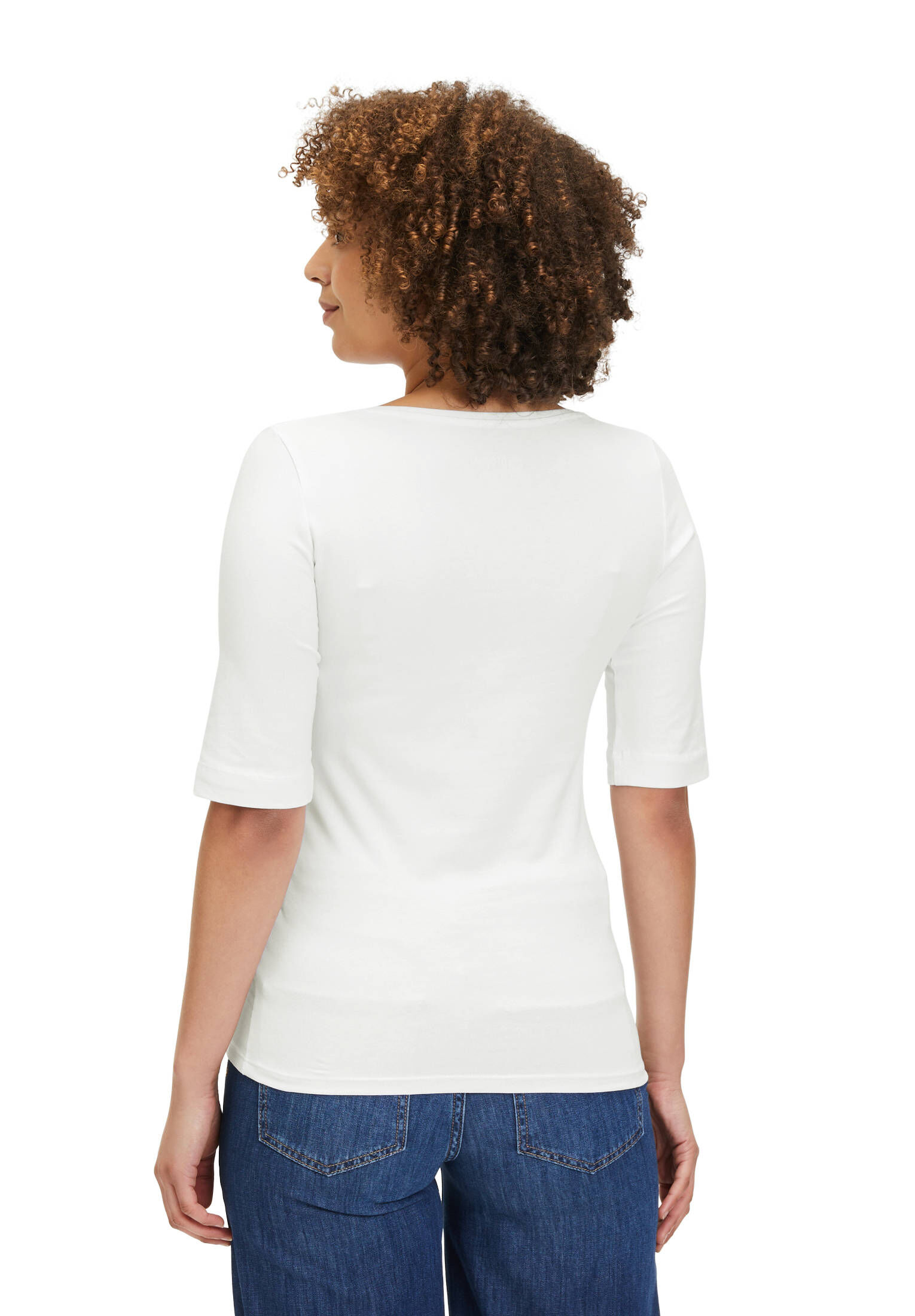 Cartoon| Damen Basic Shirt mit Rundhalsausschnitt