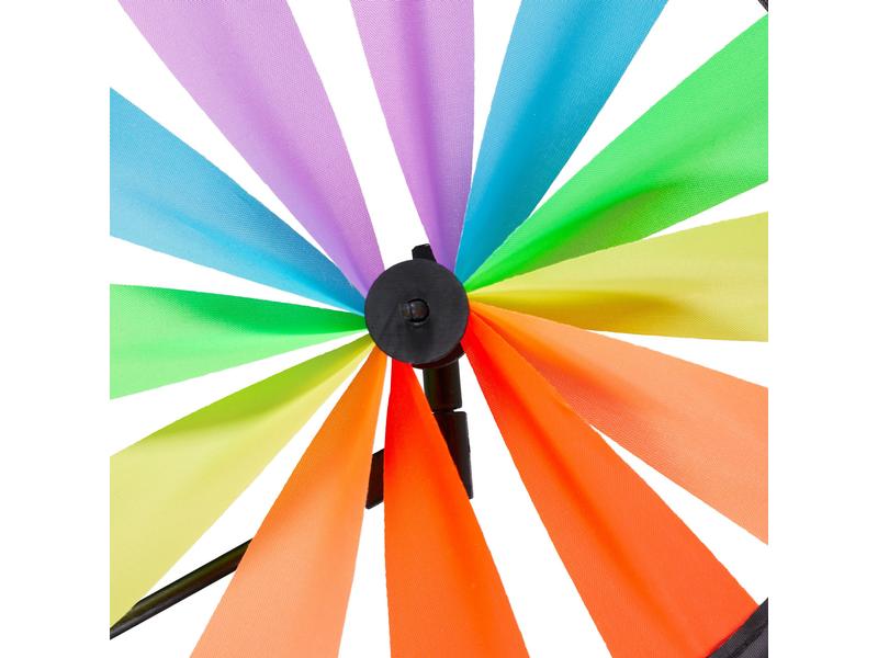 relaxdays Windrad Marienkäfer 2er Set, 75.5 cm Windmühlen-Tier