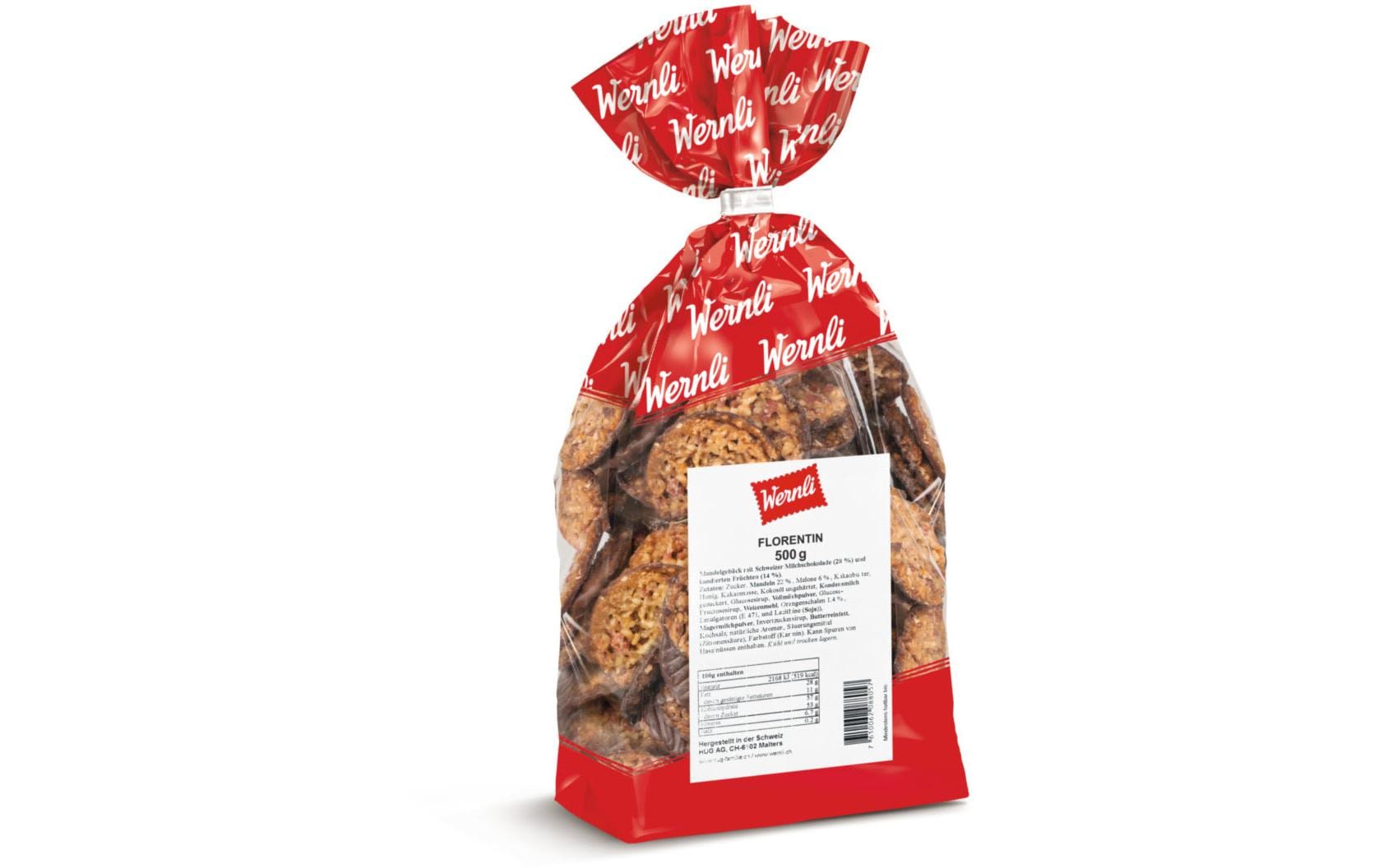 Guetzli Florentin 500 gSchoko-Gebäck mit kandierten Früchten