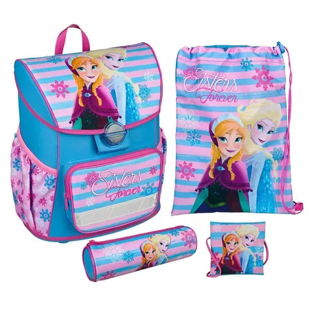 Scooli Schulranzenset Frozen Cosmos, 4-teilig