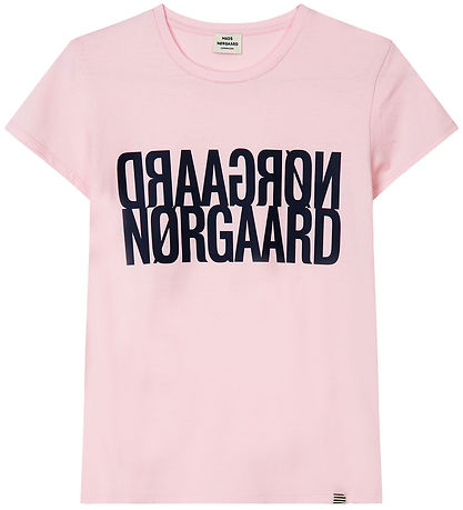 Mads Nørgaard T-Shirt - Tuvina - Parfait Pink