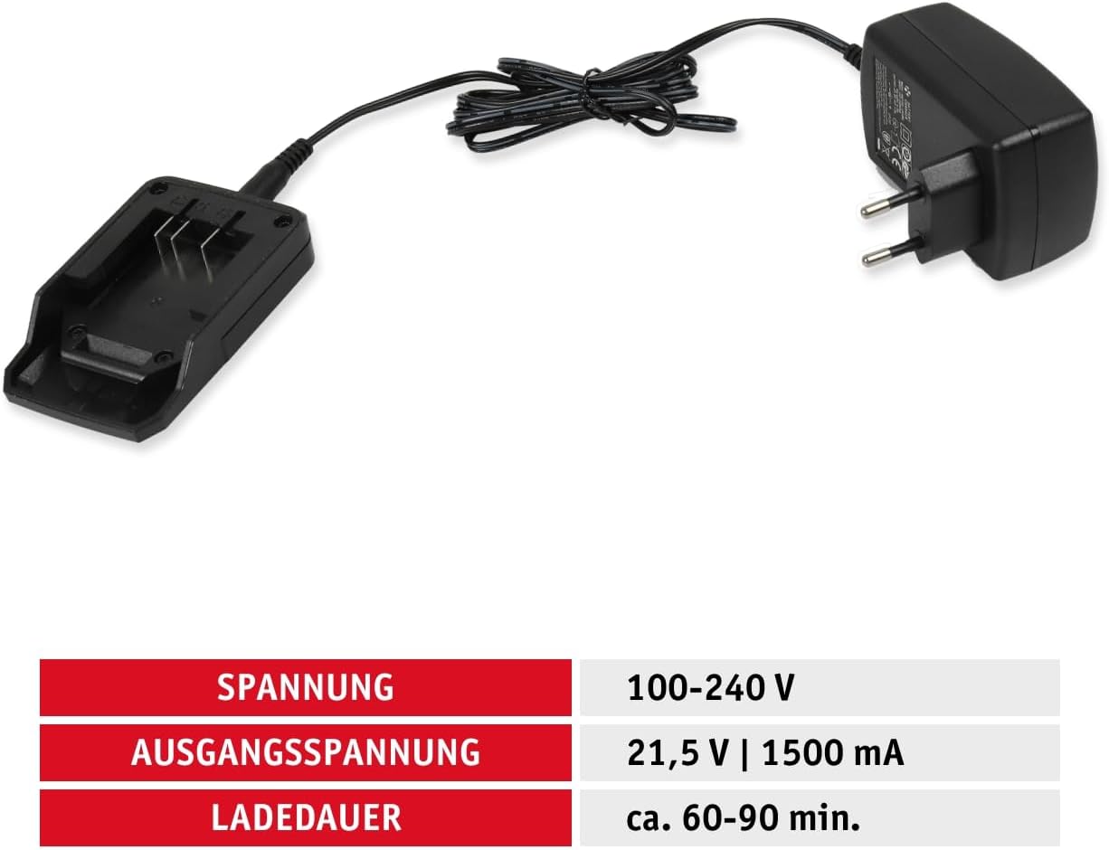 WALTER Akku-Kettensäge & Stichsäge 2-in-1 20V Li-Ion Bürstenloser Motor, schwenkbarer Kopf, 120 mm Schnittleistung Rückschlagschutz & Soft-Grip Für Holz Äste Baumzuschnitt | Akku & Schnellladegerät