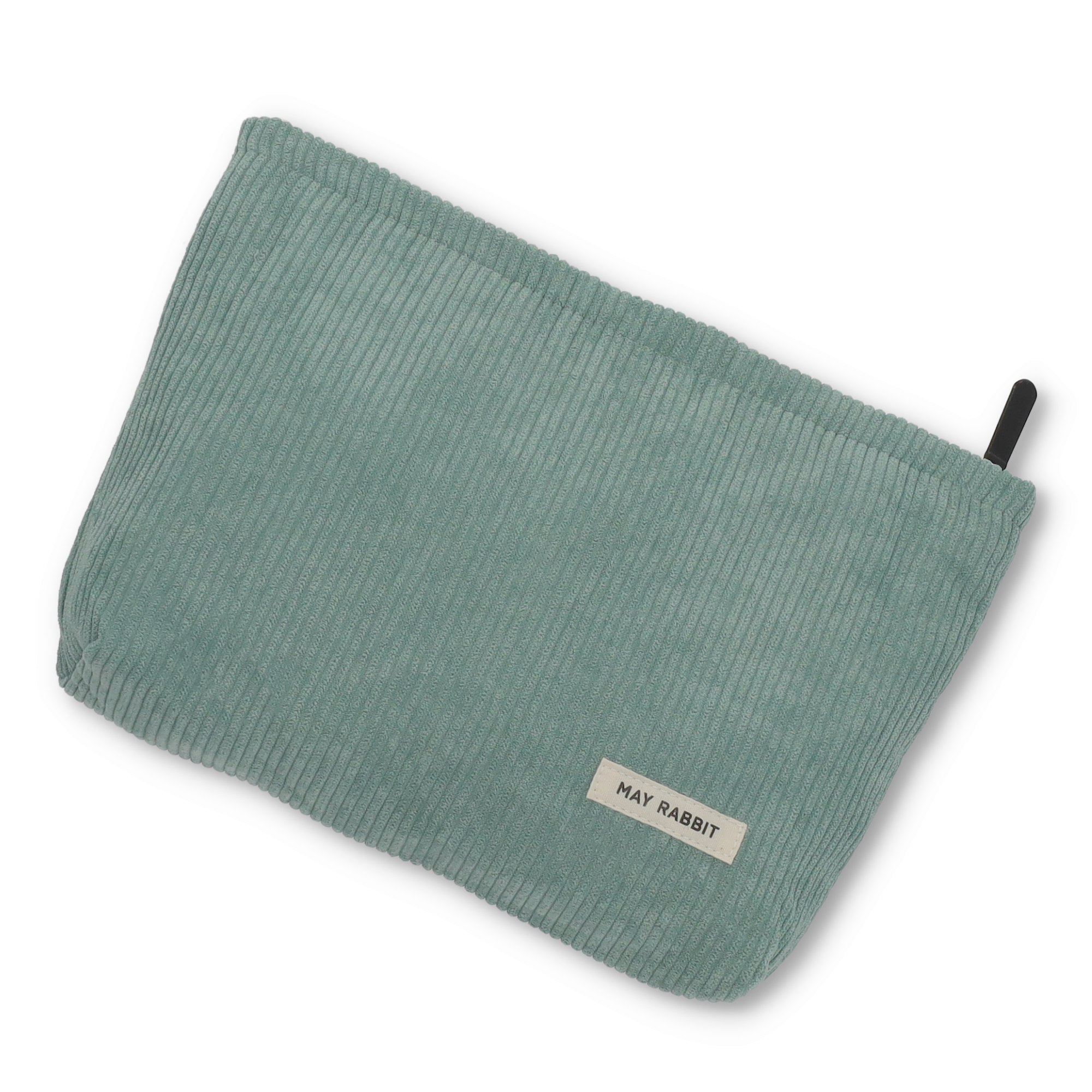 (26x22x5cm) Kosmetik Make Up Tasche Necessaire Organizer Bag Riffel Design - Grün