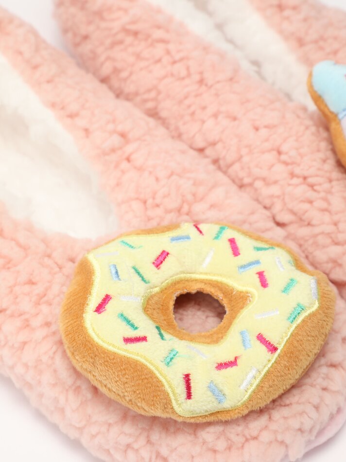 Pantufas macias em formato de donut - Vários modelos