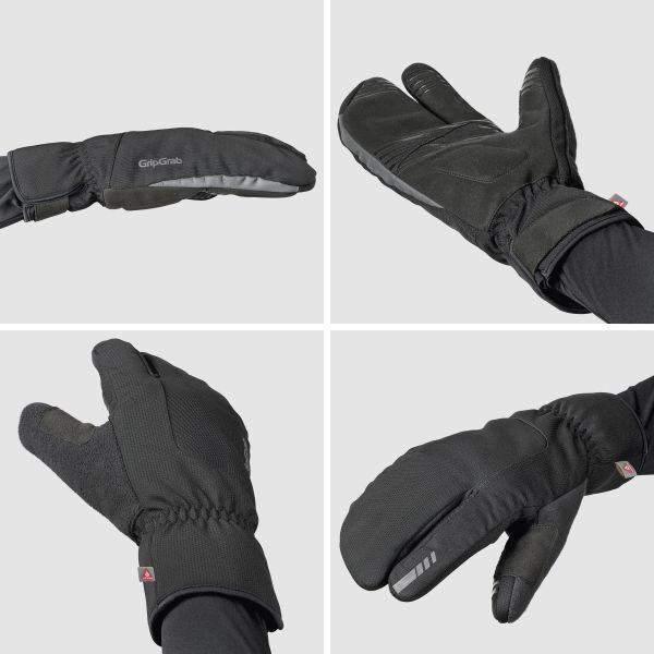 GripGrab Nordic 2 Vinter Cykelhandsker, Black