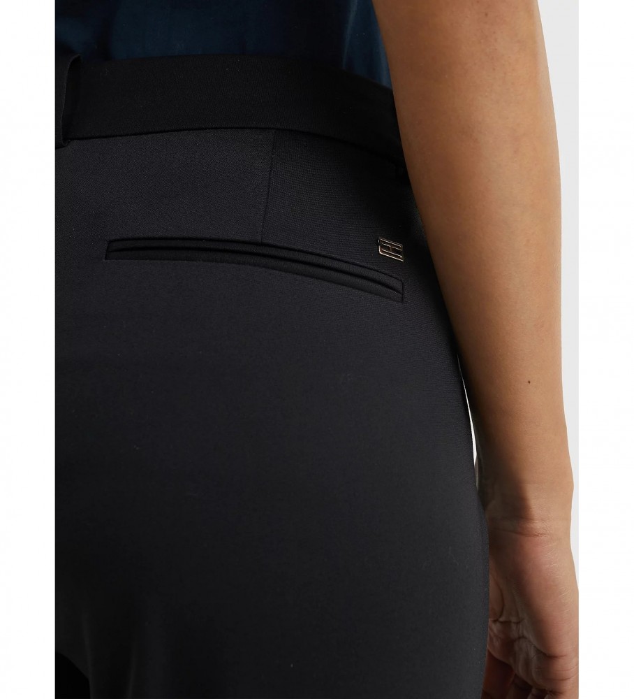 Calças Tommy Hilfiger Heritage Slim, pretas