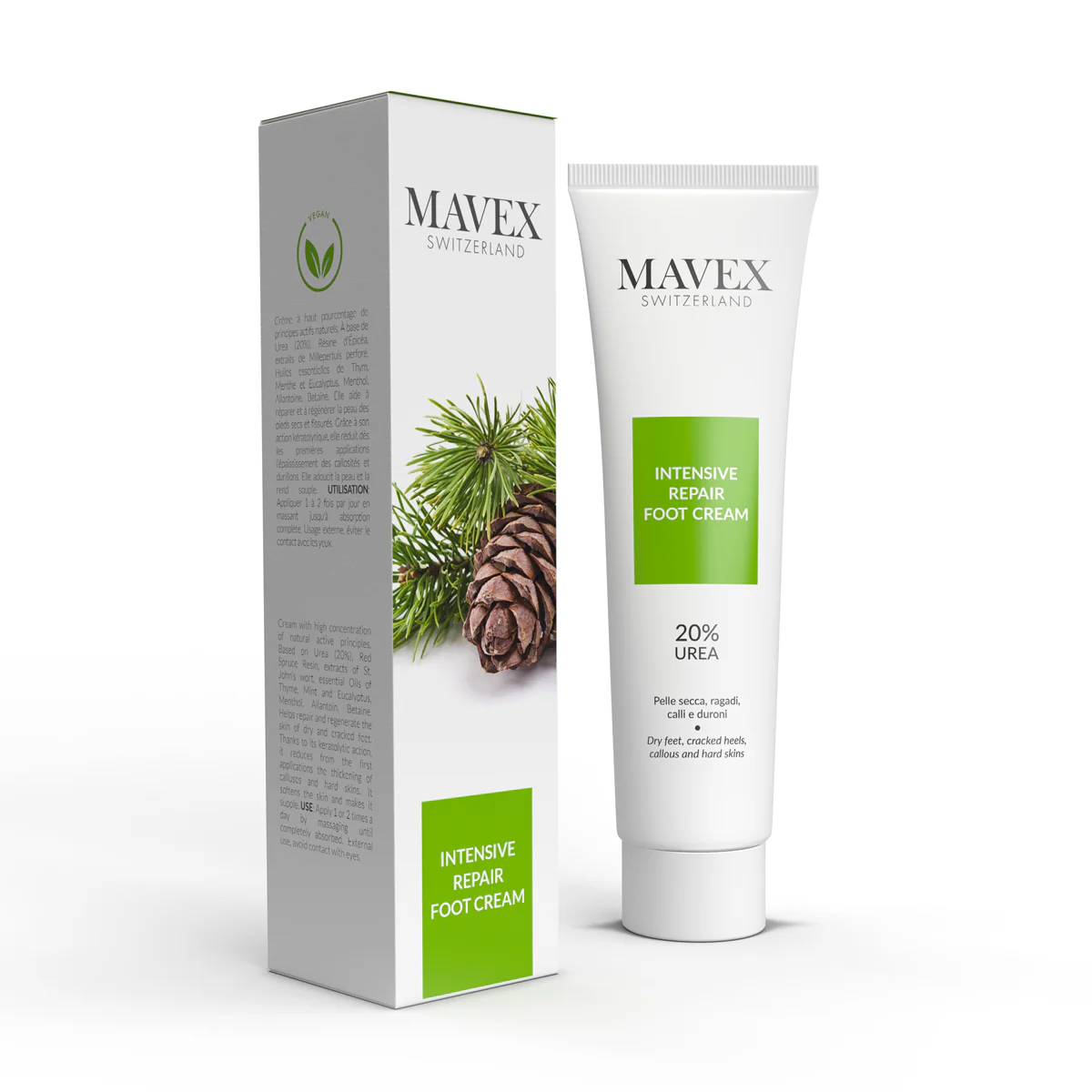 Crème Réparation Intensive Pieds Abîmés 100ml