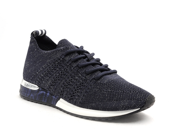 Reqins basses femme ines crochet lame bleu