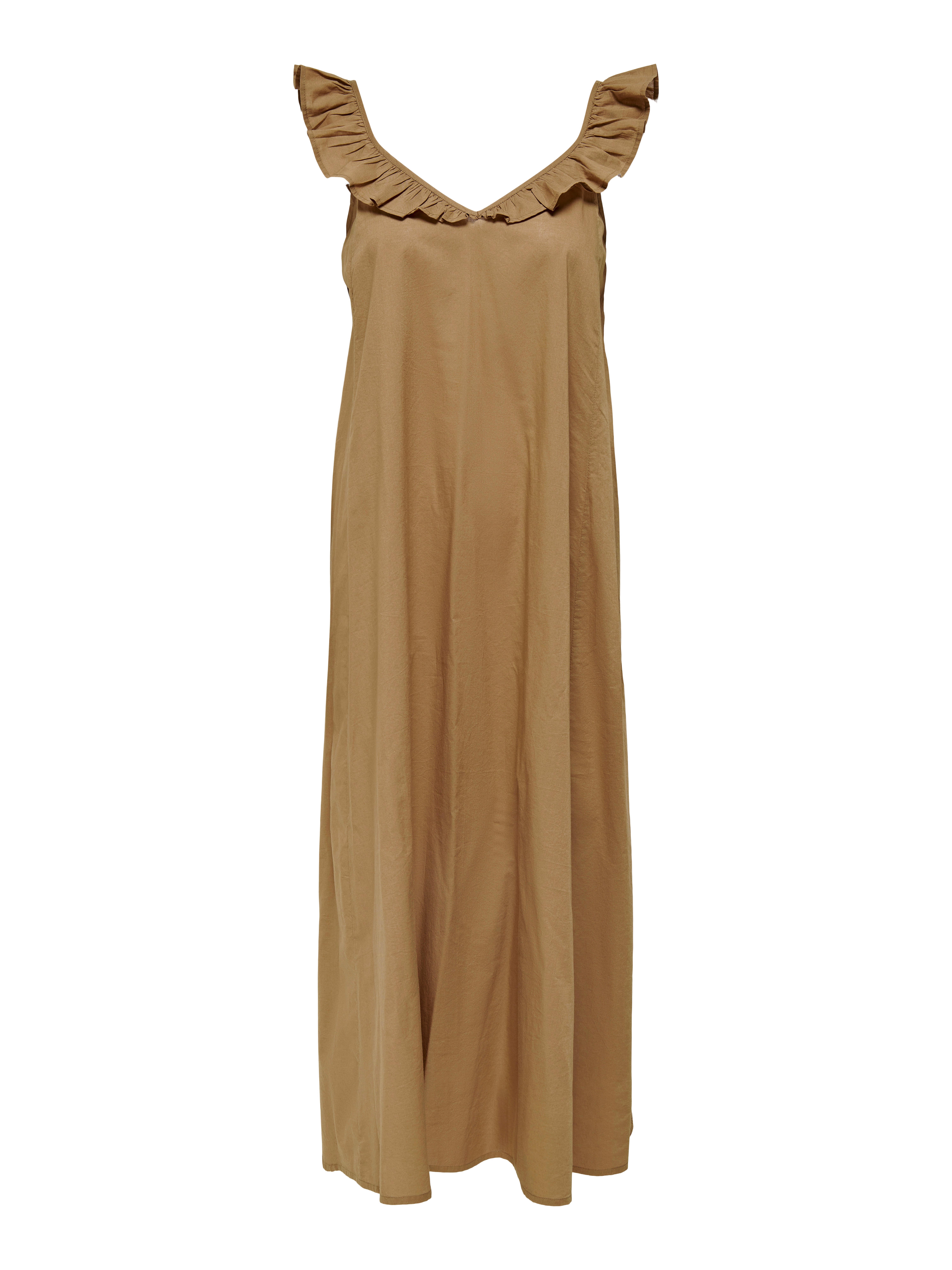 ONLALLIE Langes Kleid Toasted Coconut