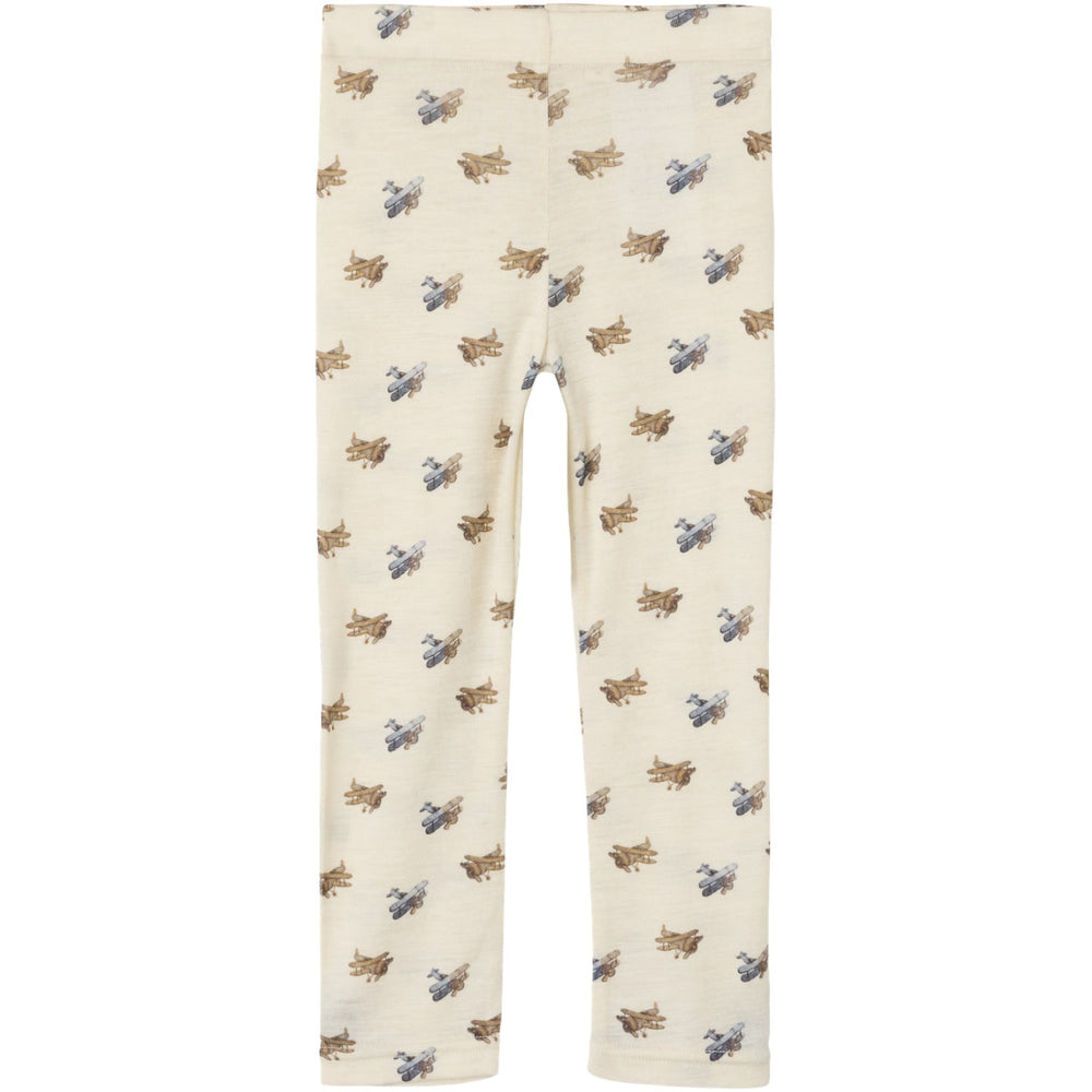 Køb Lil'Atelier Turtledove Melange Nmmnalu Wo/Mo Slim Leggings Lil
