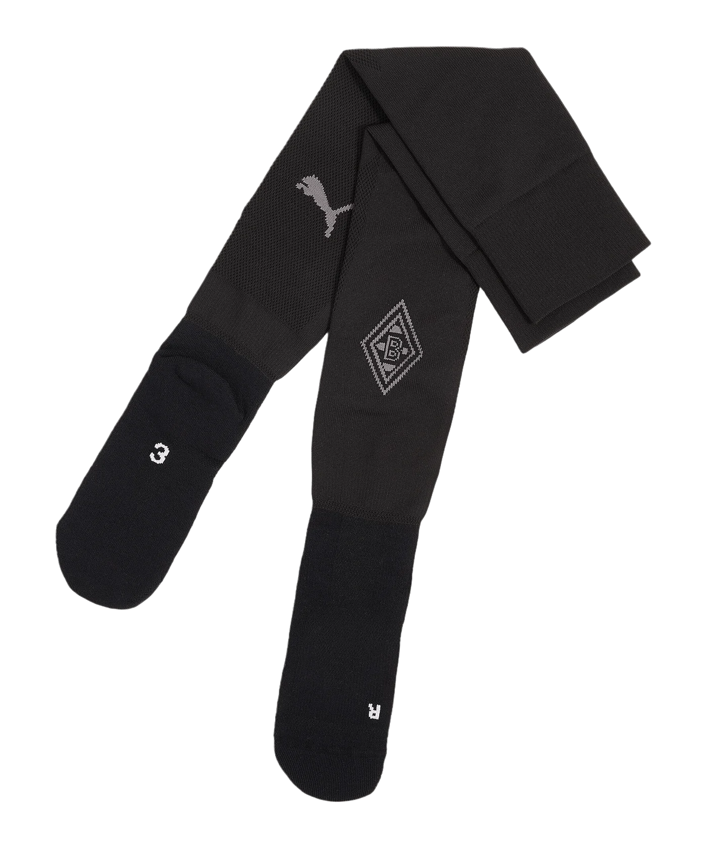 PUMA Borussia Mönchengladbach Strumpfstutzen 3rd 2024/2025 Schwarz F08