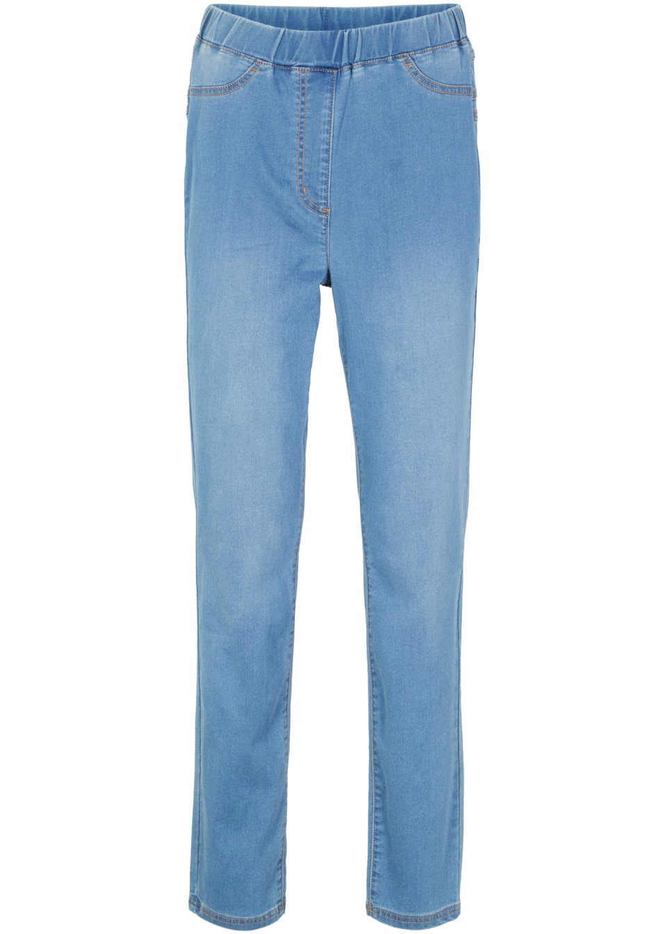 Jegging taille haute en matière thermo légèrement élastique, taille confortable