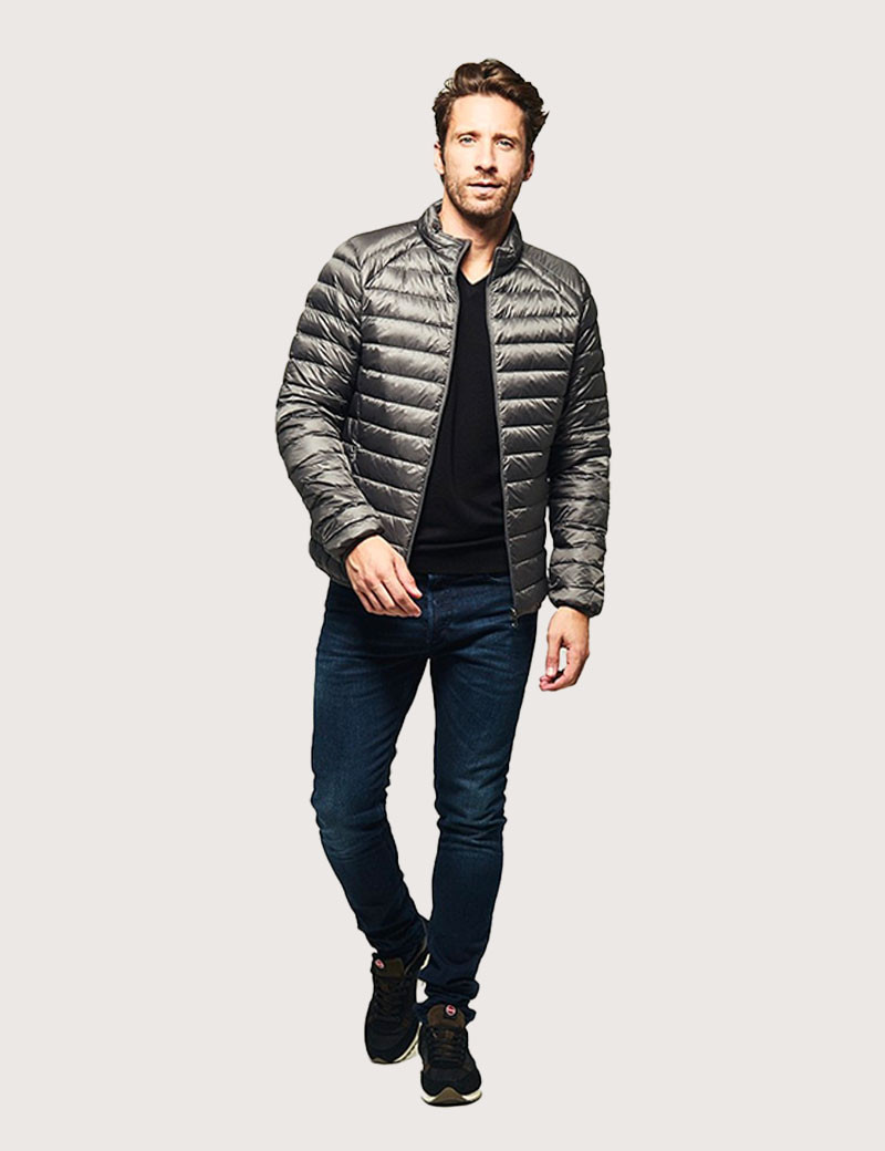 JOTT DOUDOUNE MAT SANS CAPUCHE ANTHRACITE