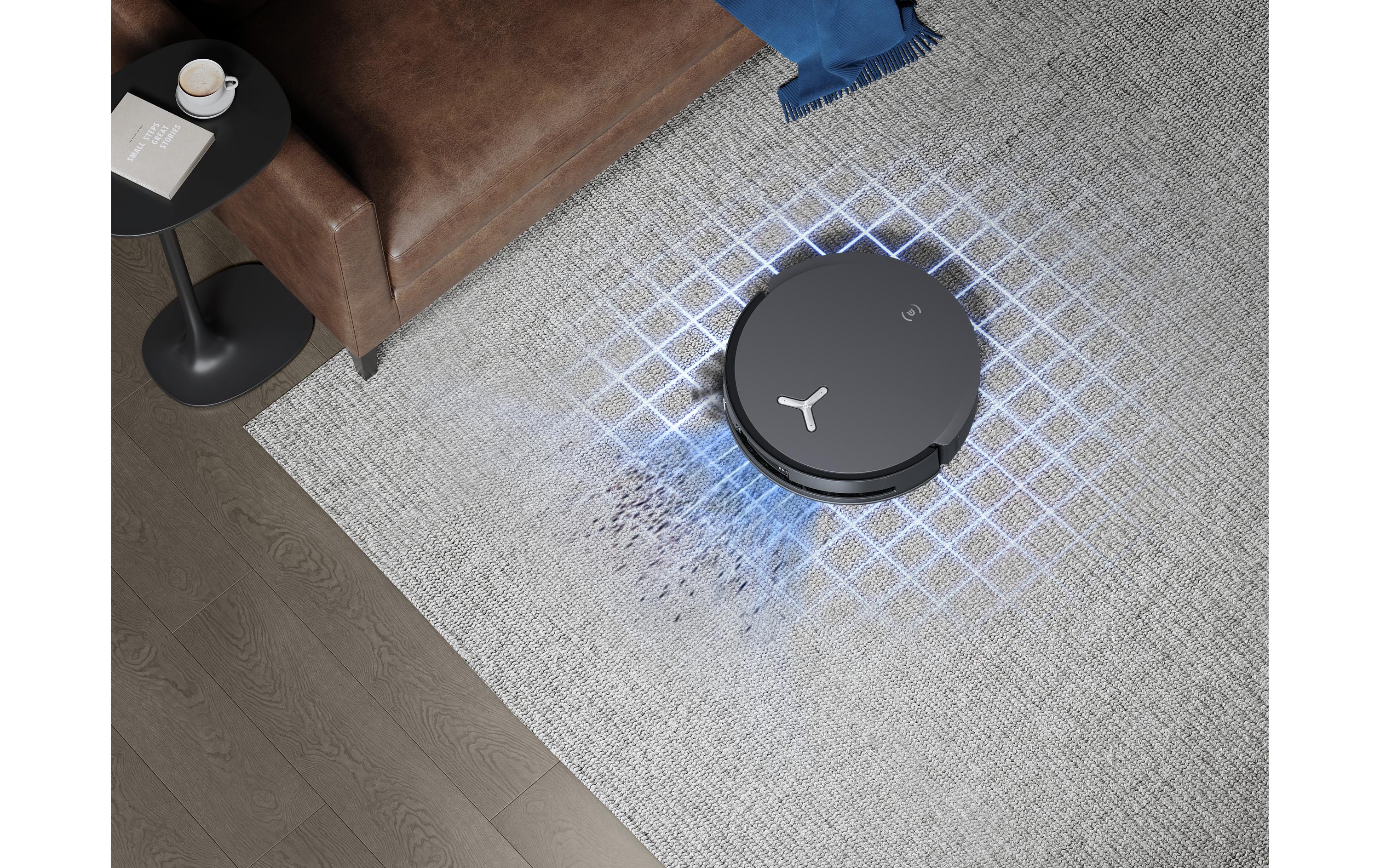 Saug- und Wischroboter Deebot X8 Omni Schwarz<br>Ecovacs Deebot X8 Omni 0.22 l Staubbeutel Schwarz