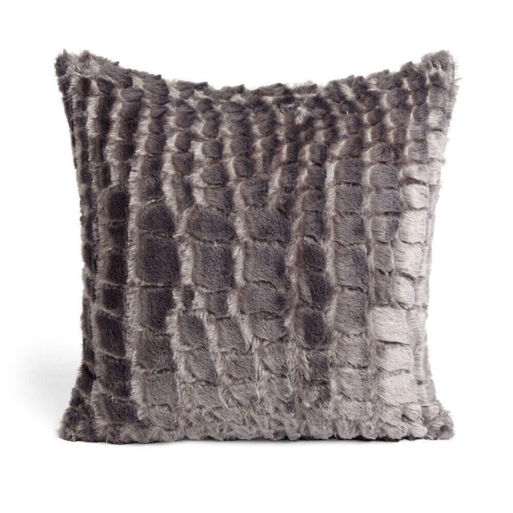 Housse de coussin gaufré 40x40cm polyester 280g/m² - 3 coloris