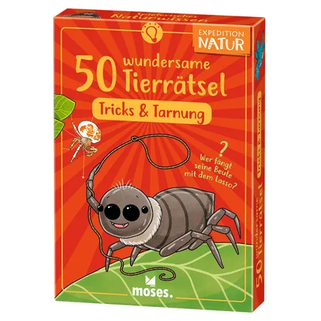moses. Expedition Natur 50 w. Tierrätsel Tricks & Tarnung