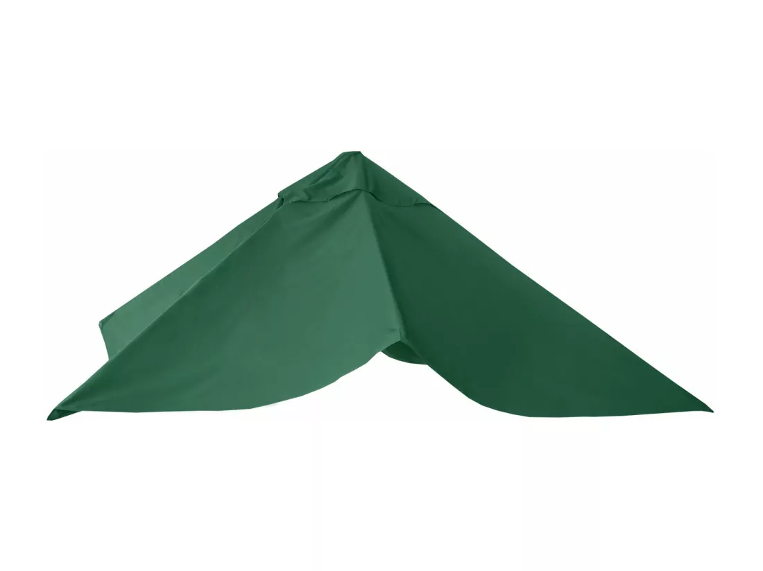 Toile de rechange pour parasol MCW-A96 3x4m, vert foncé