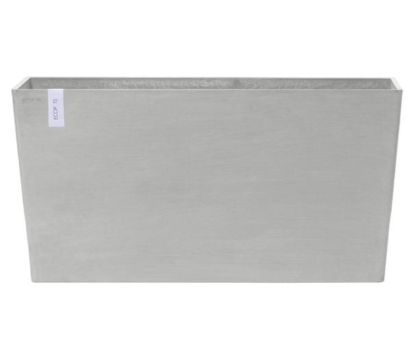 Ecopots Kunststoff-Kasten Paris mit Rollen,