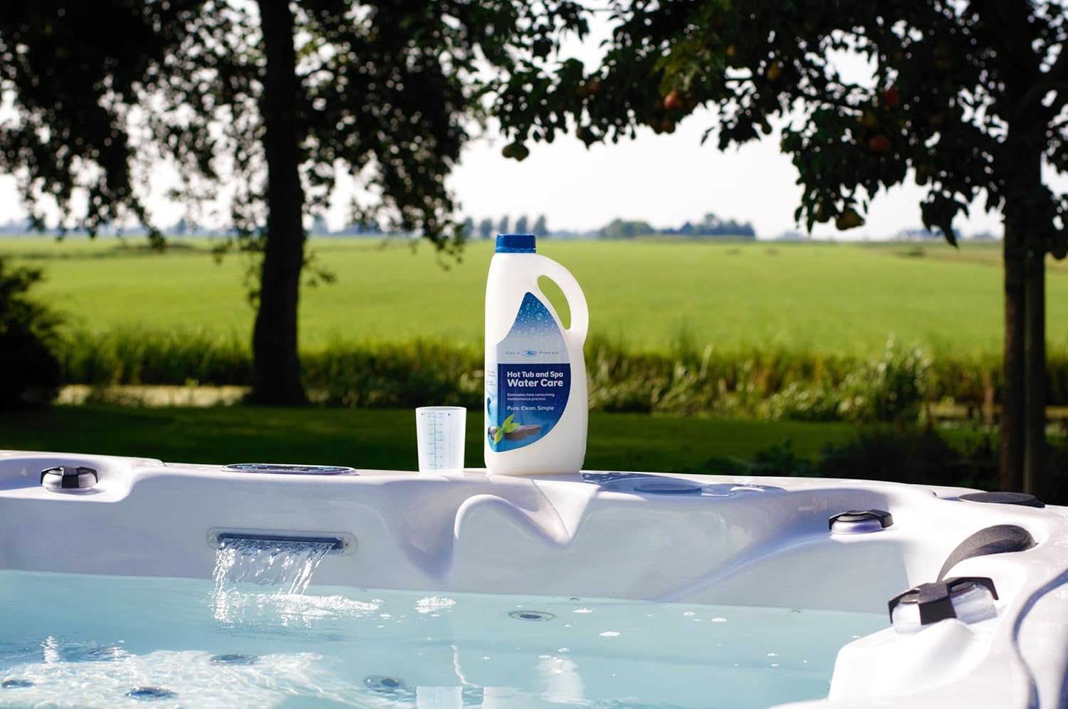 Aquafinesse & Chlorgranulat | Whirlpool Spa umweltfreundliche hautfreundliche Wasseraufbereitung