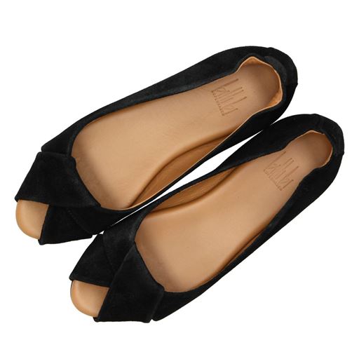 Billi Bi A6760 Ballerinasko, Black Suede, 41