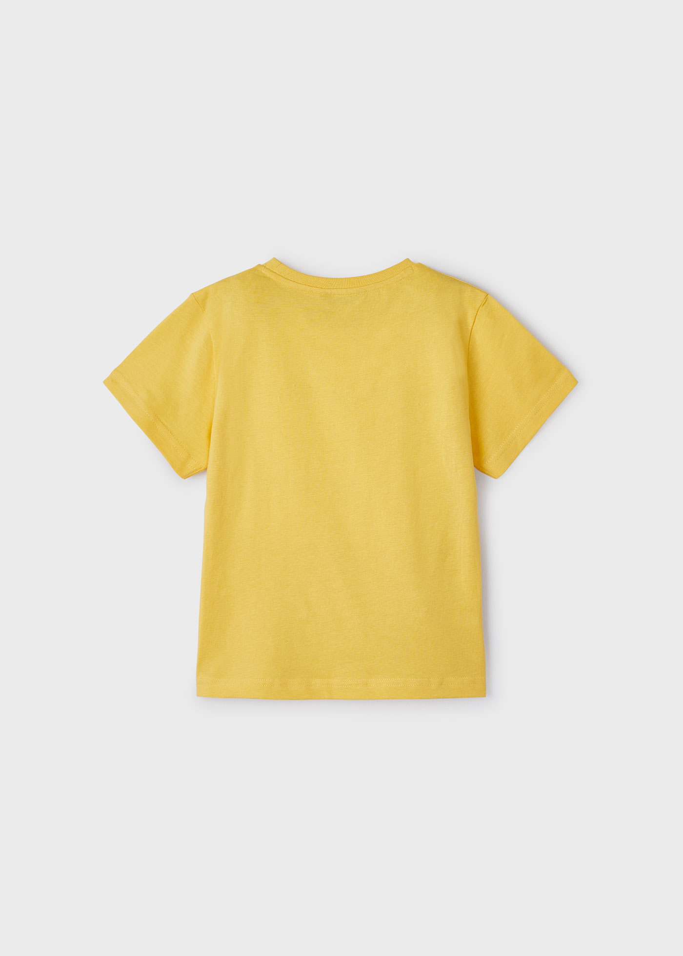 Camiseta Better Cotton trompe l'oeil para meninos, branca
