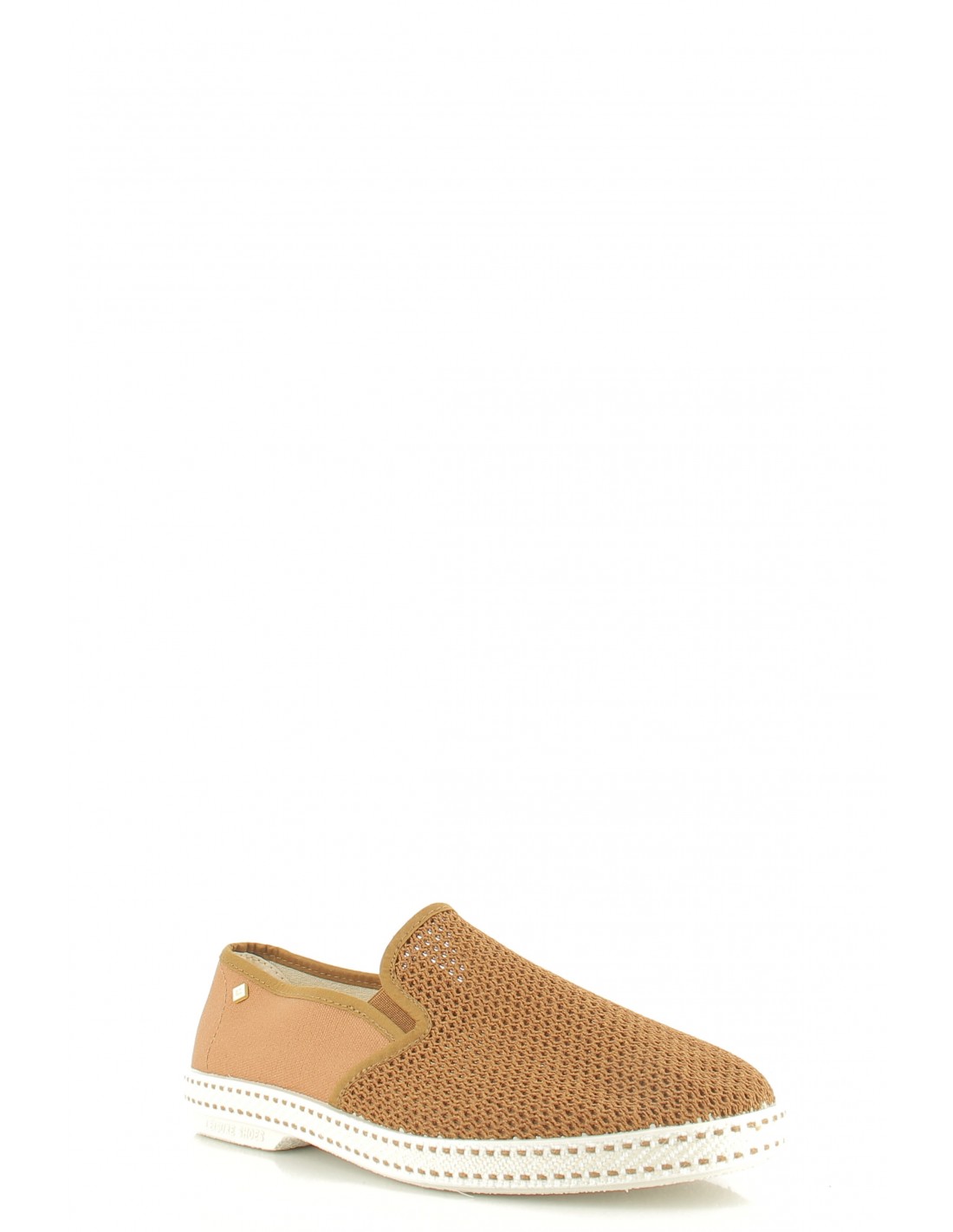 rivieras espadrilles homme classic canvas & mesh miel