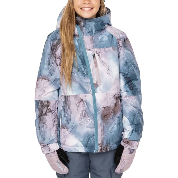 Veste snowboard 686 GIRLS HYDRA INSULATED JKT DUSTY ORCHID MARBLE