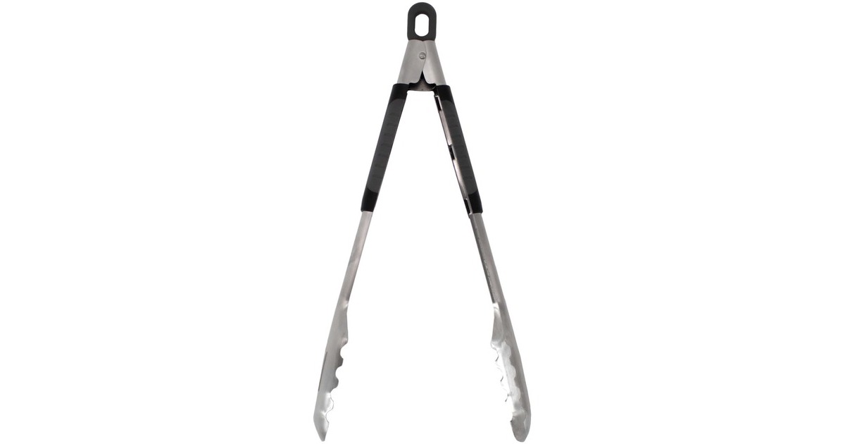 Char-GrillerSpring Loaded Tongs grillbestek  (Roestvrij staal/zwart)