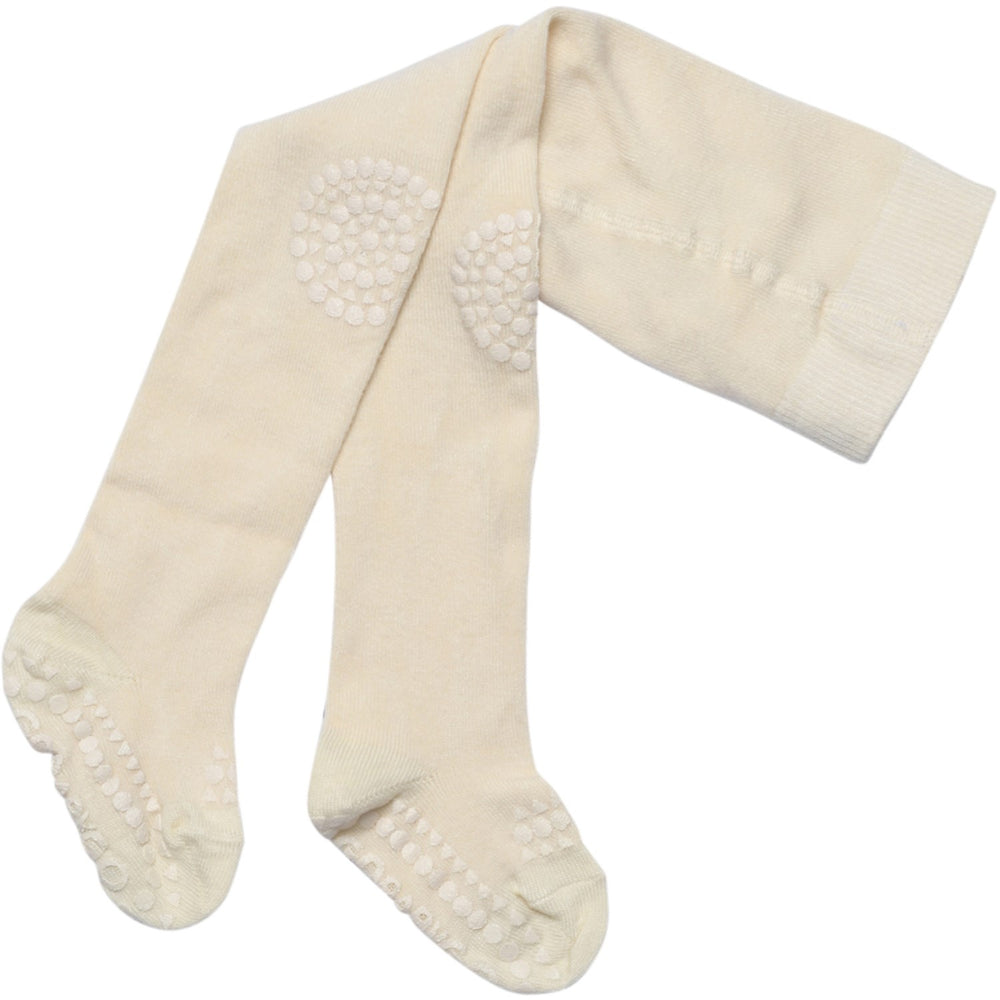 Køb Gobabygo Off White Crawling Strømpebukser Bambus