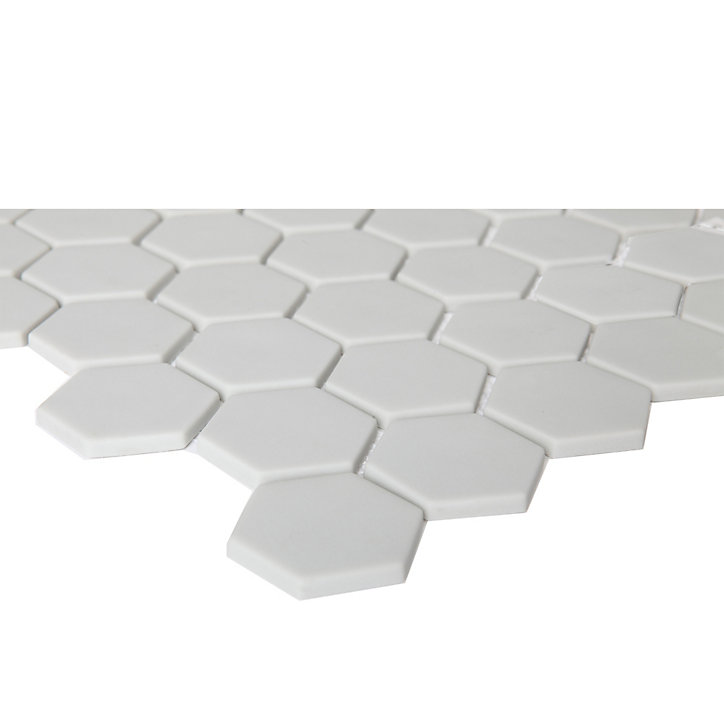 Mosaïque gris clair 30x30cm Plain GoodHome