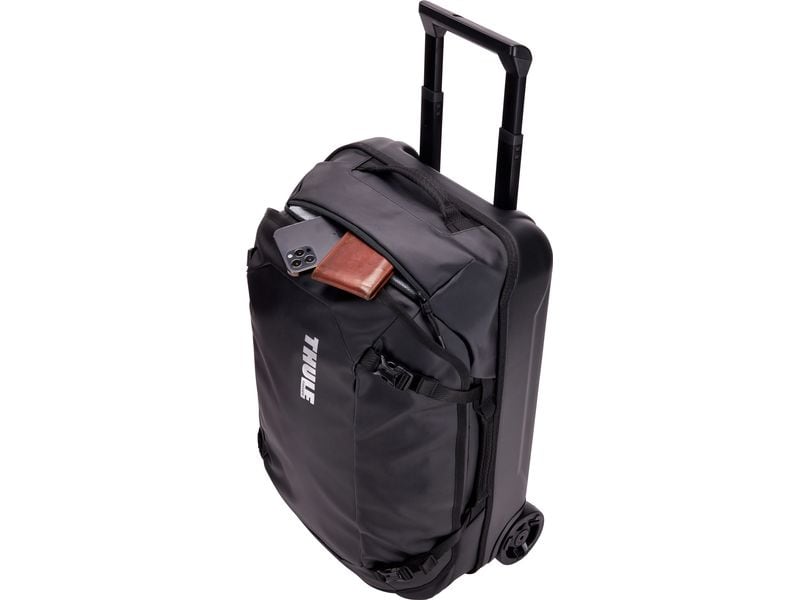 Thule Reisekoffer Chasm 40 l, Black Handgepäck-Reisekoffer mit Rollen