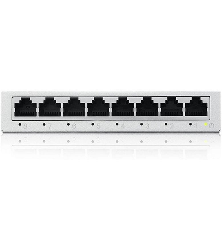Zyxel Switch GS-108B v5 8 Port Netzwerk-Switch Unmanaged L2 Gigabit Ethernet (10/100/1000)