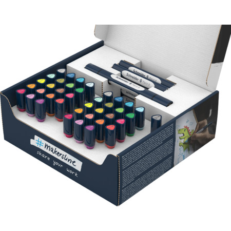 Schneider Paint-It 040 Twinmarker Set 1 (52teilig) Twinmarker
