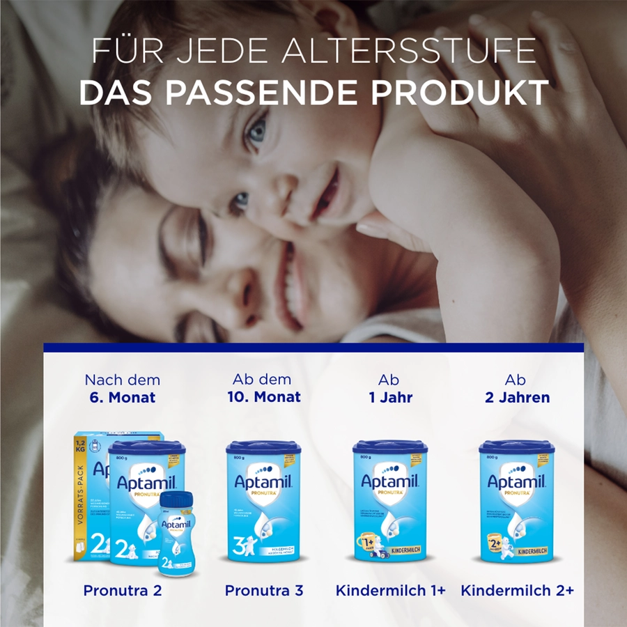 Aptamil Folgenahrung 2 Pronutra 1200 g ab 6 Monaten