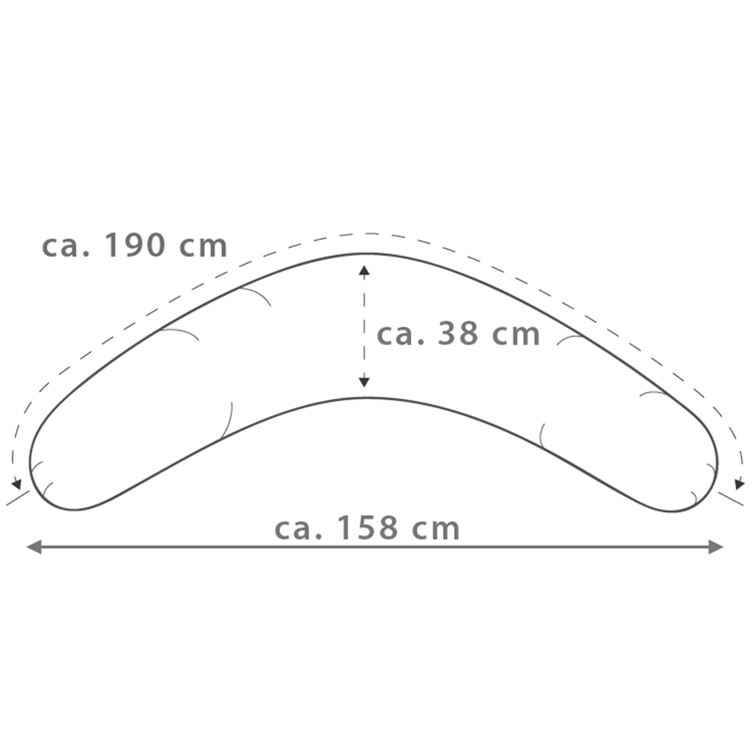 Theraline - ORIGINAL Stillkissenbezug 190 cm Vögelchen flieg