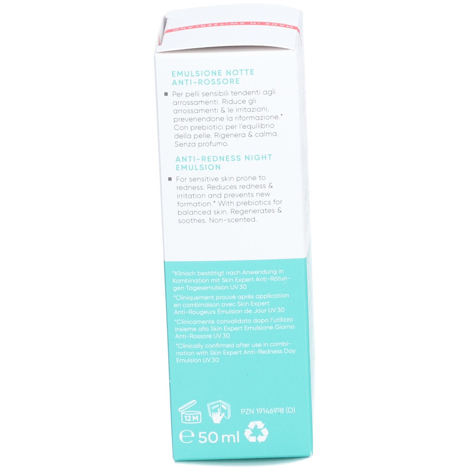 WIDMER skinexpert ANTI-RÖTUNGEN Nachtemulsion