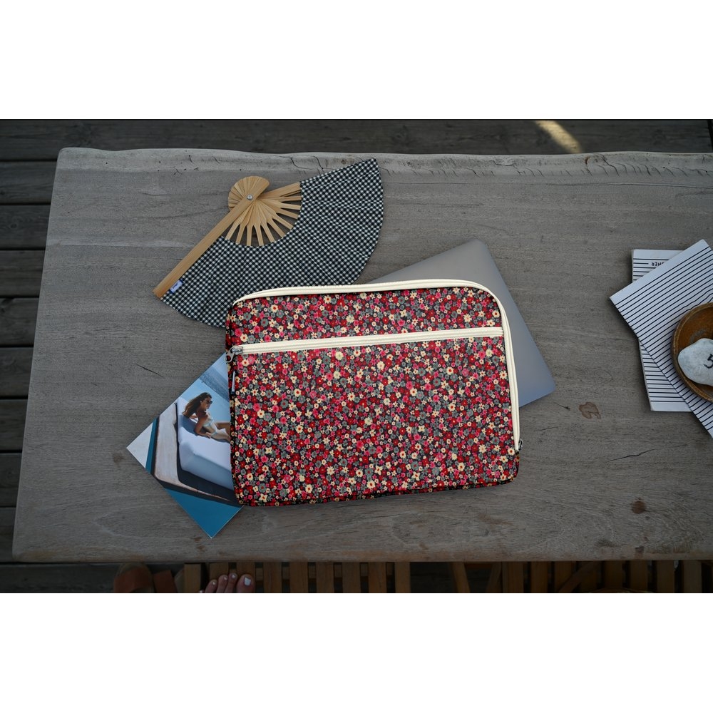Pochette Ordinateur 13 Pouces Tapis Rouge