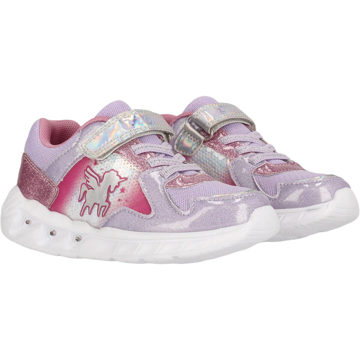 ZigZag Plamio Velcro Sneakers M/Lys Børn
