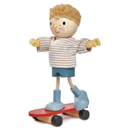 tender leaf toys Edward & Skateboard für Puppenhaus