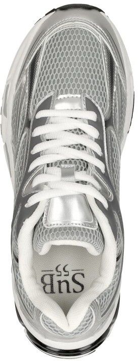 Sub55 Sneakers Laag zilver