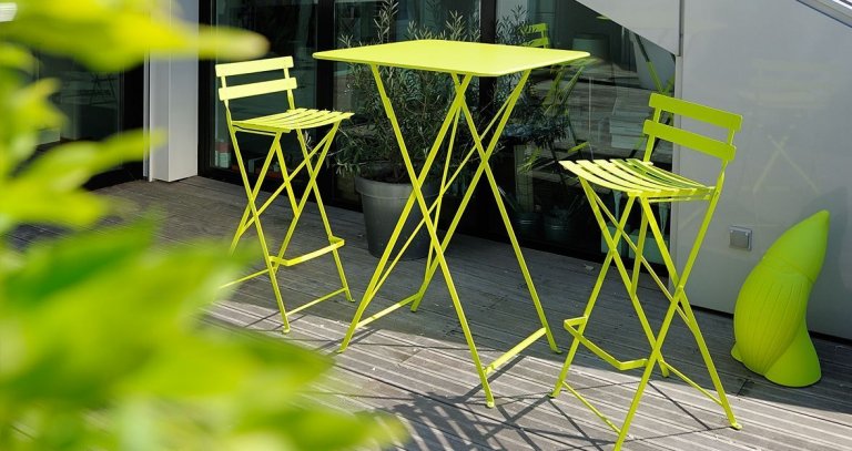 Fermob Bistro statafel 71x71 Honey