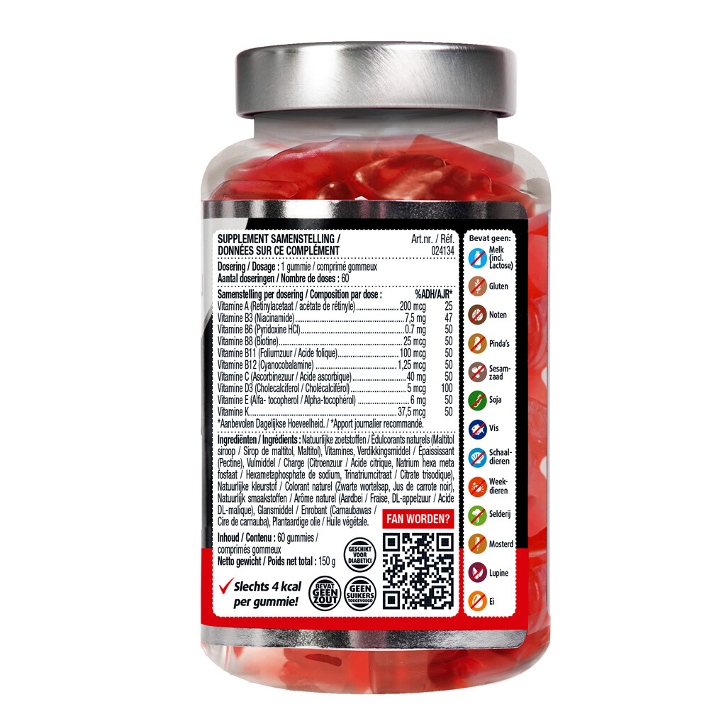 2x Lucovitaal Vitamine Gummies Multi+ Kids60 gummies