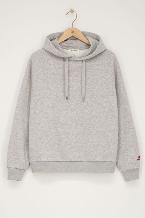 Grijze hoodie 