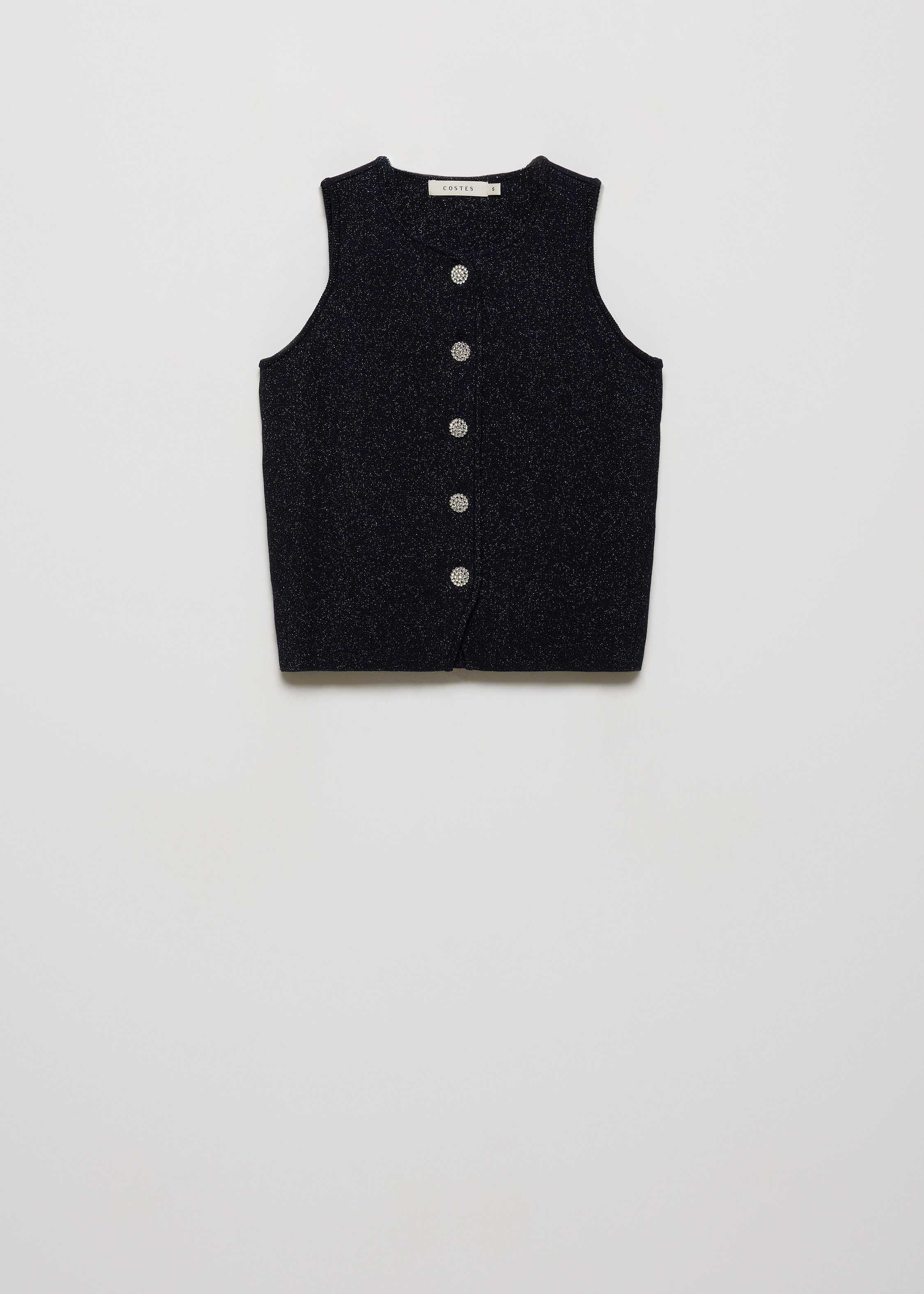 Gilet met lurex