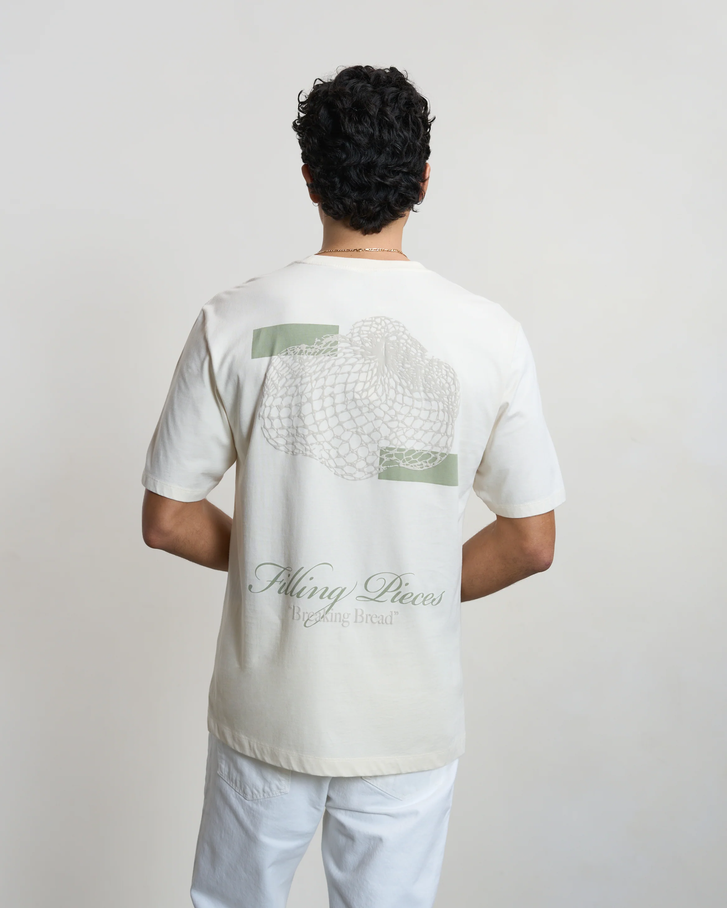 T-shirt Citrus Antique White
