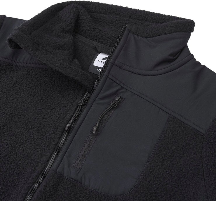 MCKINLEY Nomis Pile Fleece jakke Sort